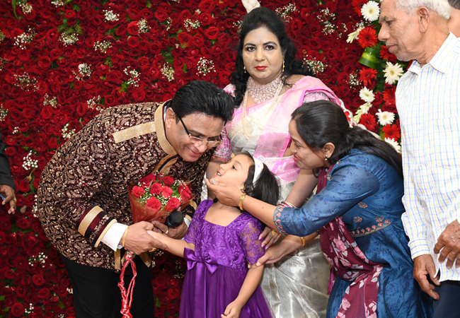 Bro Andrew Richard celebrates his 60th Birthday with grandneur amidst a large number of devotees here on Sunday, 16th, 2023, at Grace Ministry Prayer Centre Budigere in Bangalore with a myriad of wishes.